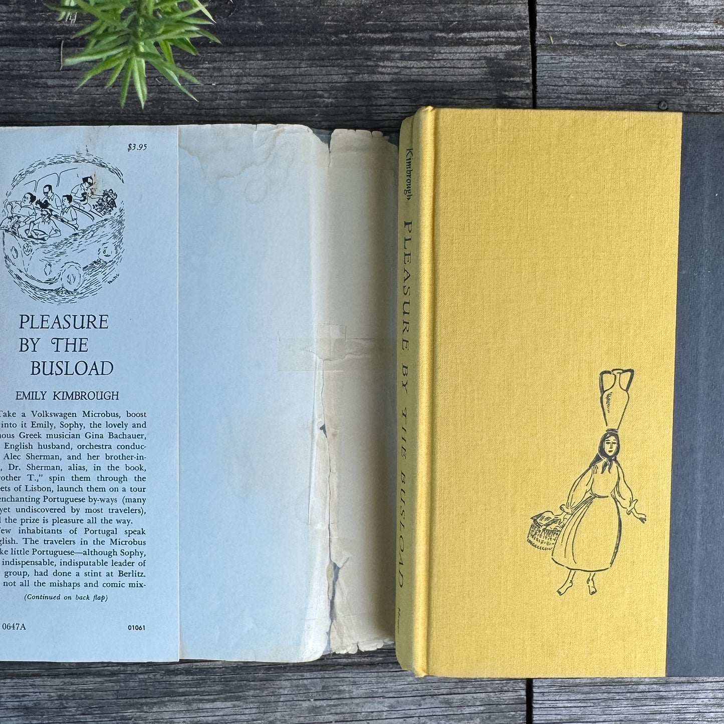 Set of 3 Emily Kimbrough Books: Pleasure By the Busload (First Edition, 1961), We Followed Our Hearts to Hollywood (1943), So Near and Yet So Far (1955)