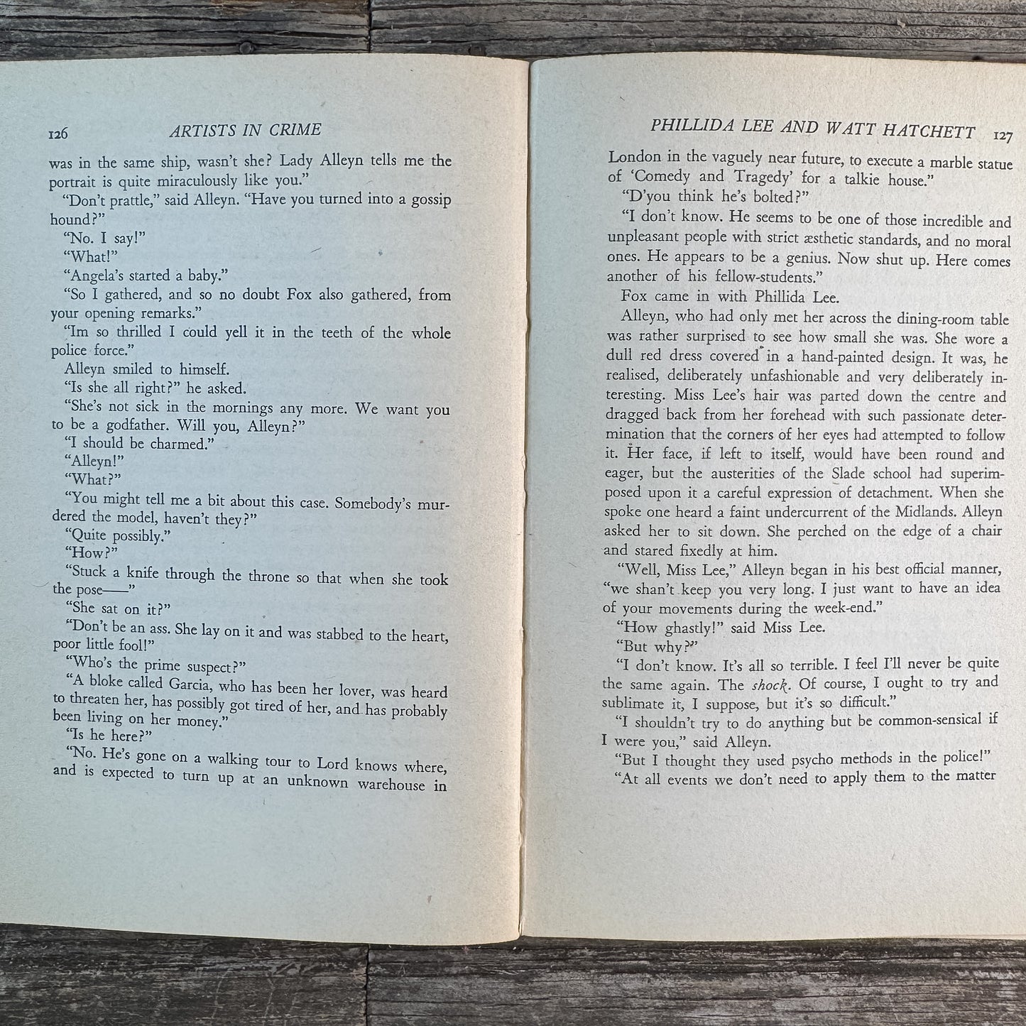 Artists in Crime, Ngaio Marsh, 1938, Former Library Book