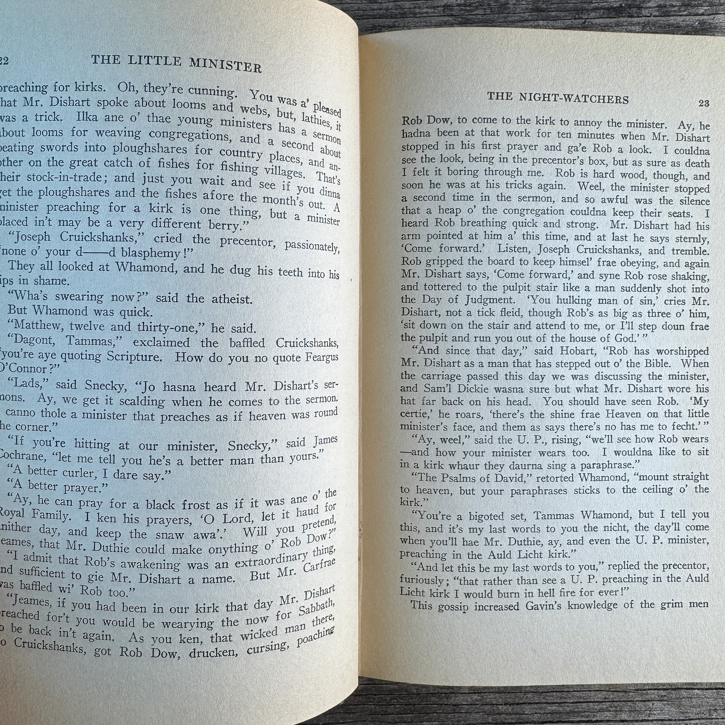 The Little Minister, J.M. Barrie, Grosset & Dunlap Edition