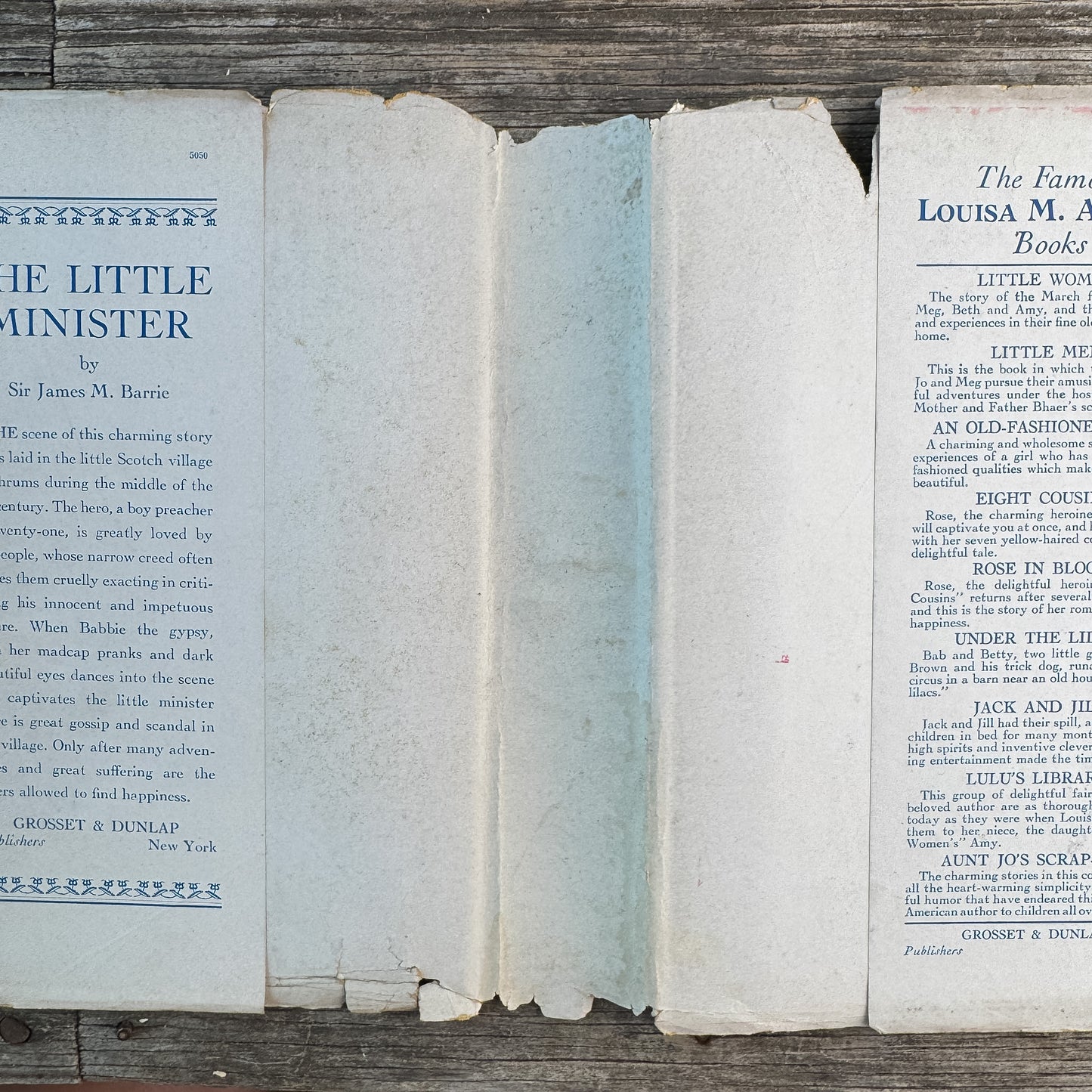 The Little Minister, J.M. Barrie, Grosset & Dunlap Edition