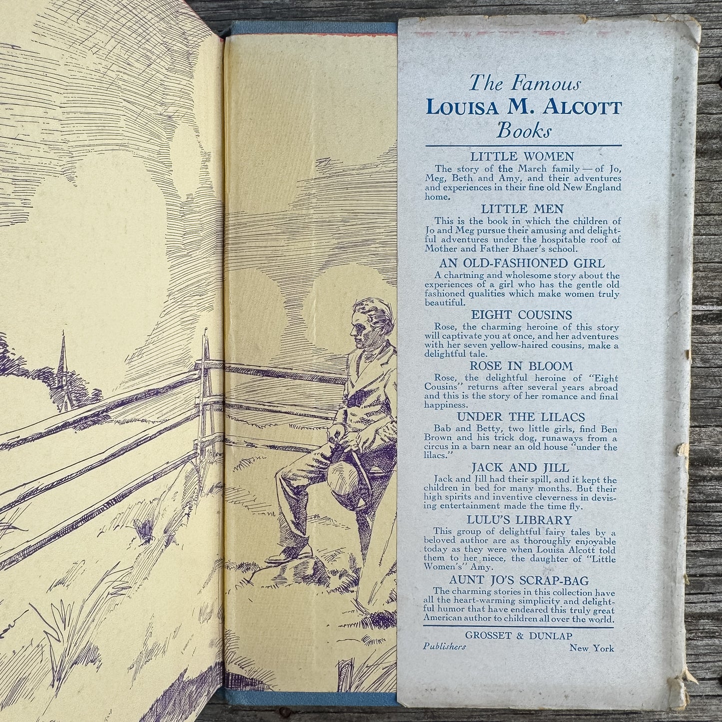 The Little Minister, J.M. Barrie, Grosset & Dunlap Edition