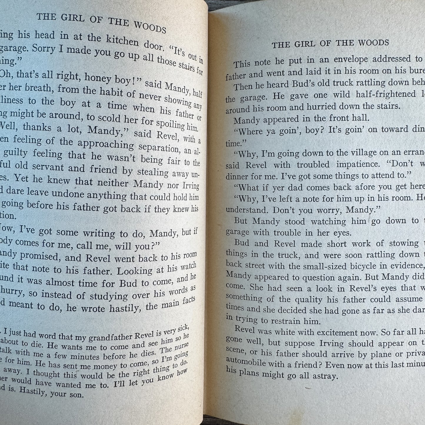 The Girl of the Woods, Christian Romance, Grace Livingston Hill, 1942