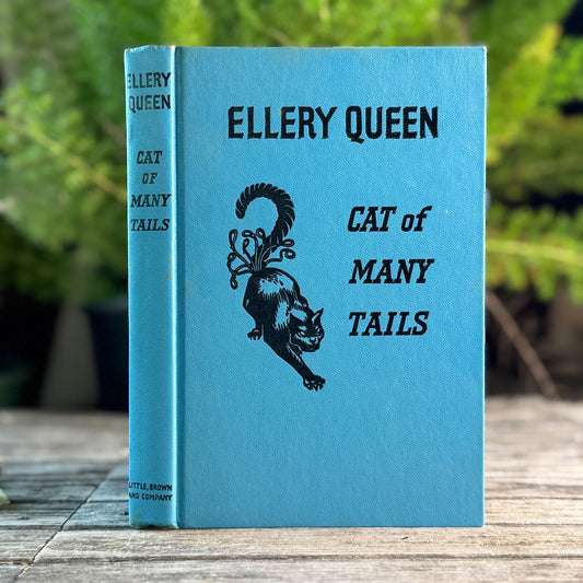 Cat of Many Tales, Ellery Queen, 1949, Book Club Edition, Mystery Novel