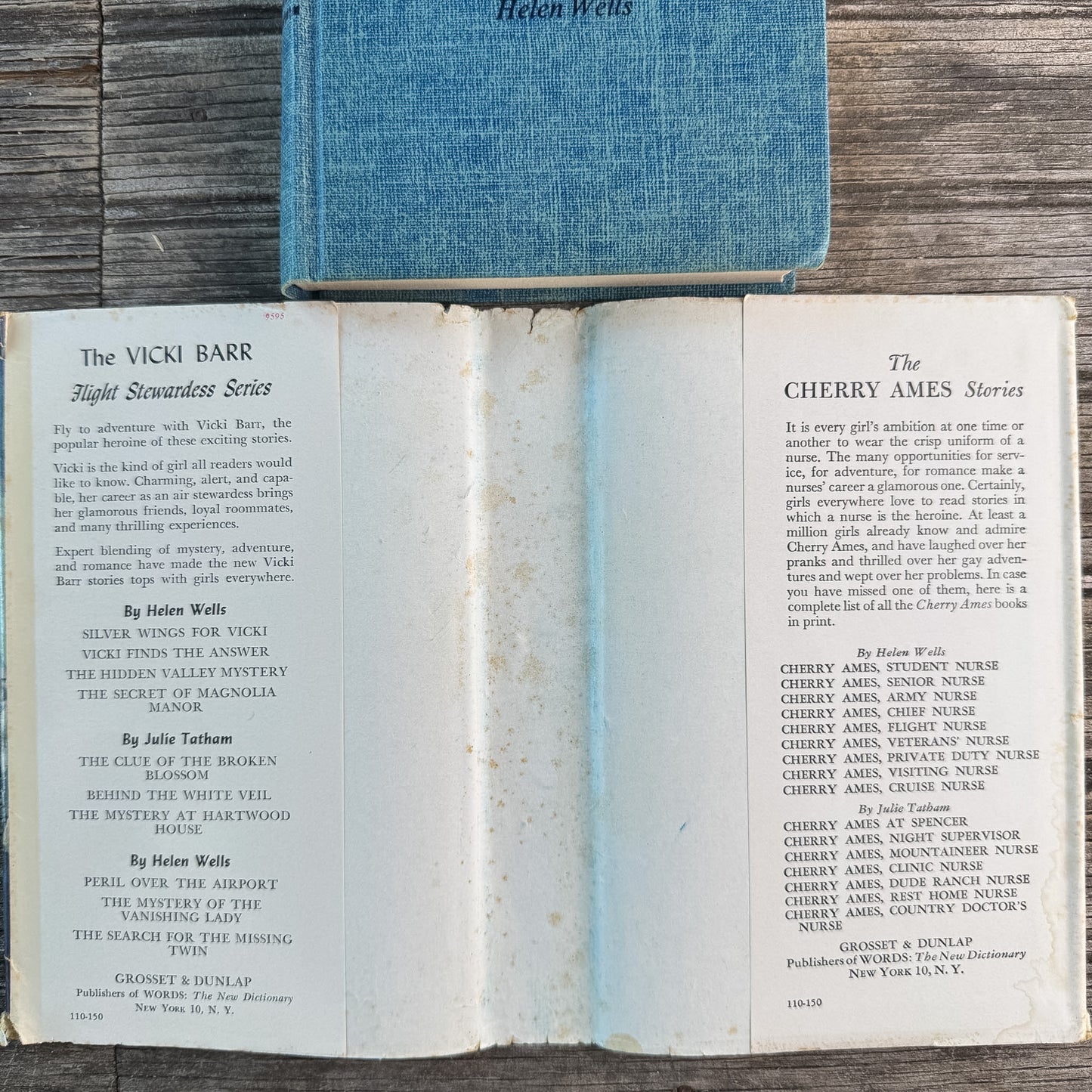 Silver Wings for Vicki, Helen Wells, 1947, The Vicki Barr Flight Stewardess Series