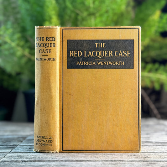 The Red Lacquer Case, Patricia Wentworth, 1924, 2nd Printing Mystery