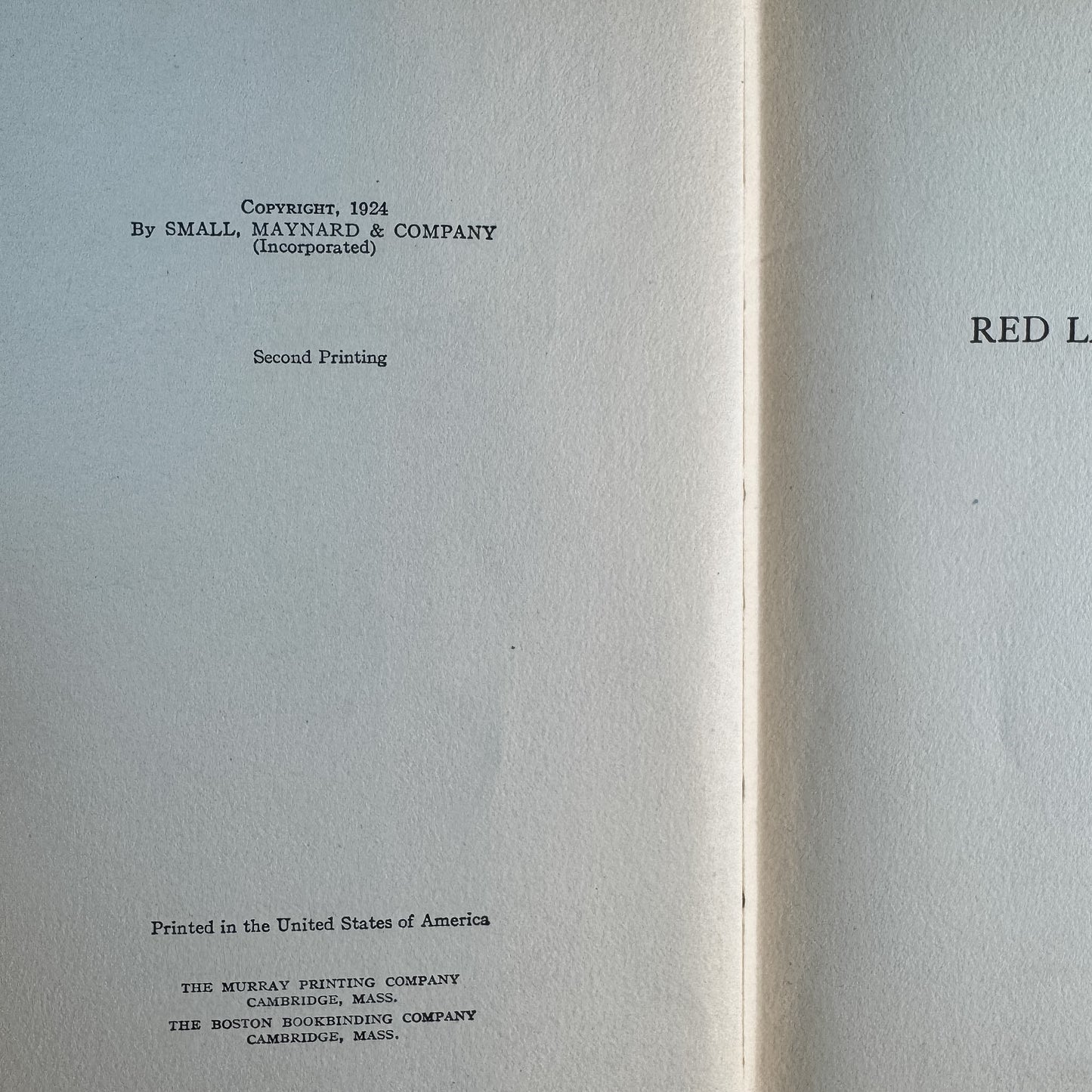 The Red Lacquer Case, Patricia Wentworth, 1924, 2nd Printing Mystery