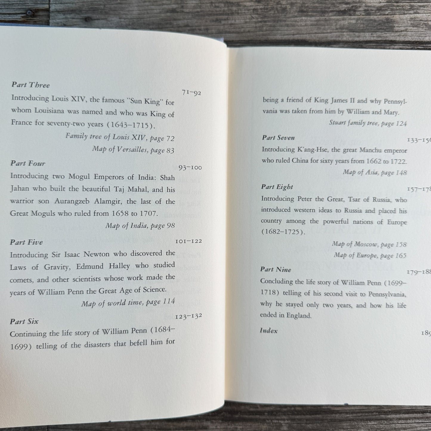The World of William Penn, Genevieve Foster, 1973