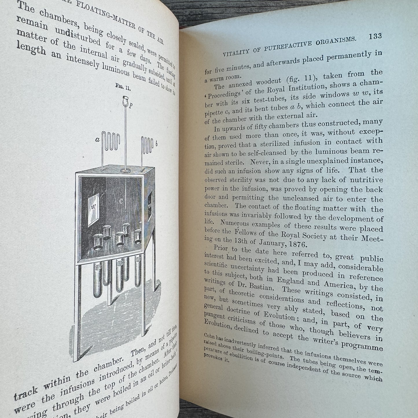Essays on the Floating Matter of the Air in Relation to Putrefaction and Infection, John Tyndall, 1895