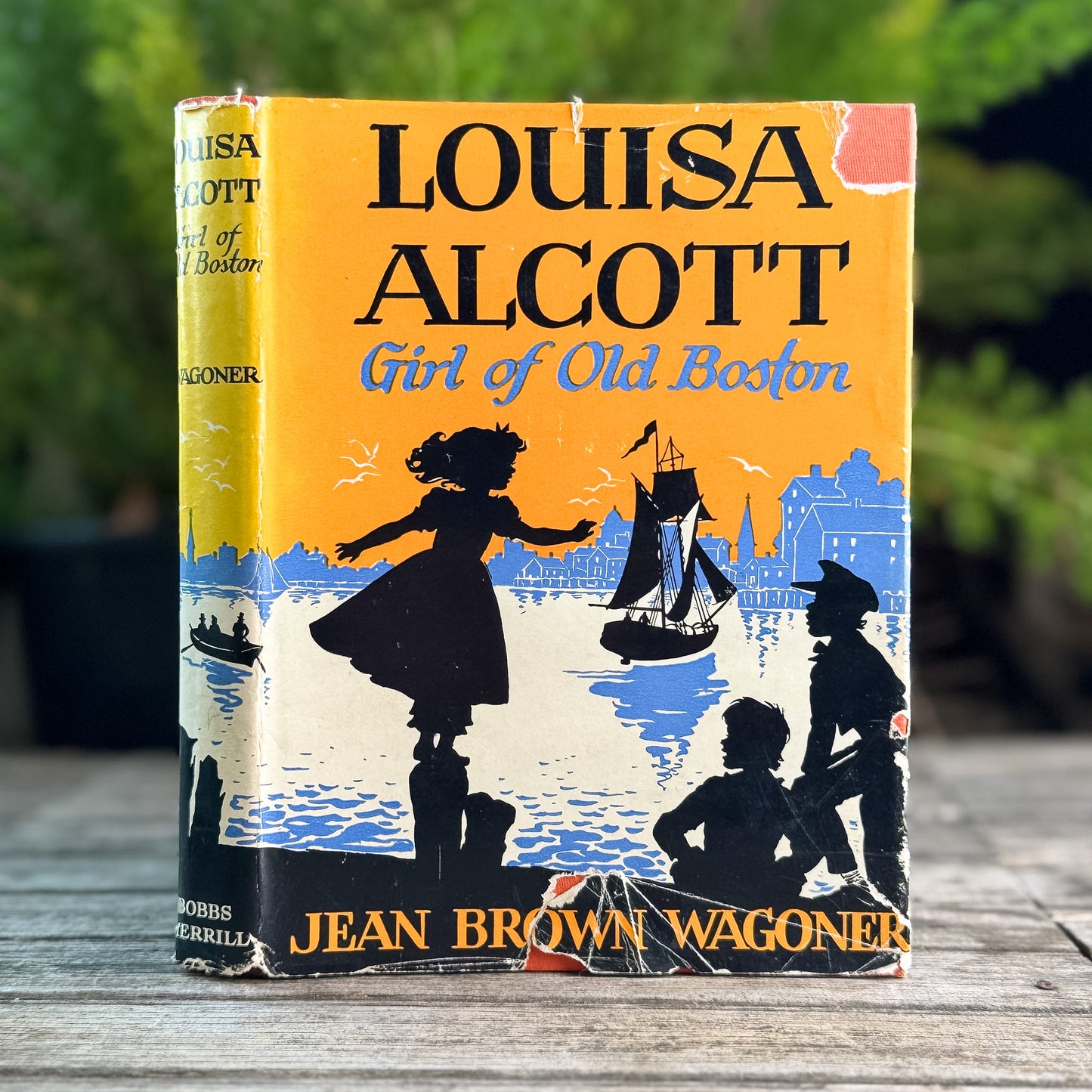 Louisa Alcott: Girl of Old Boston, Jean Brown Wagoner, 1943, Childhood of Famous Americans Series