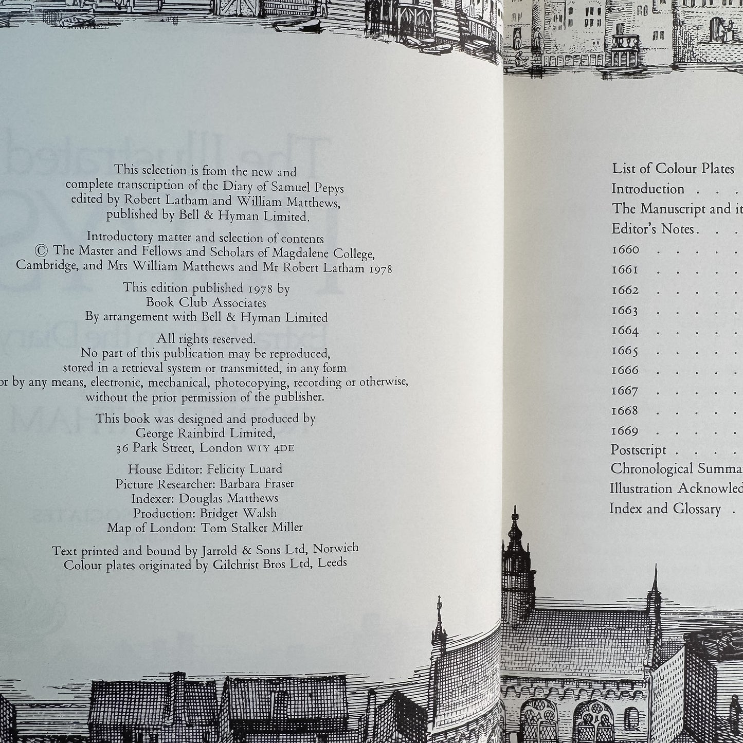 The Illustrated Pepys: From the Diary, Samuel Pepys, 1978