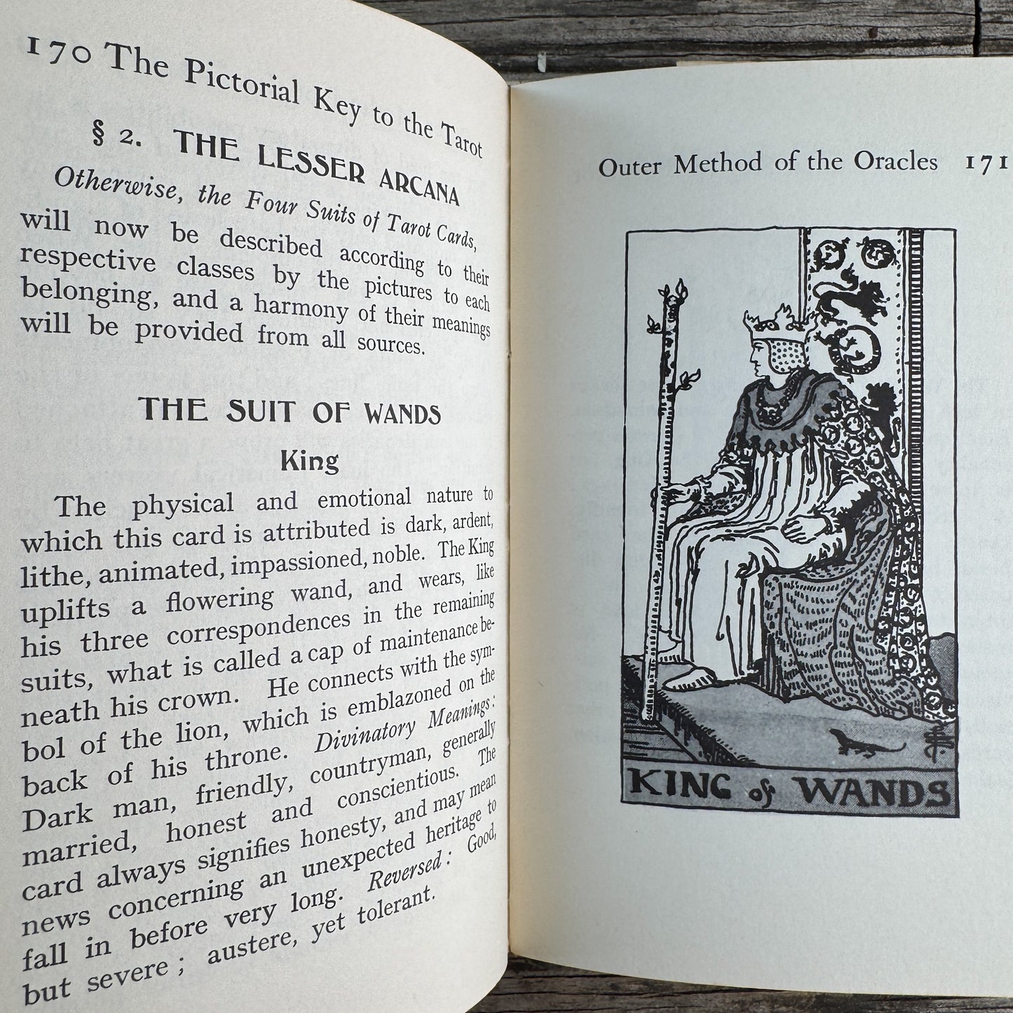 The Pictorial Key to the Tarot, Arthur Edward Waite, 1966, 3rd Printing
