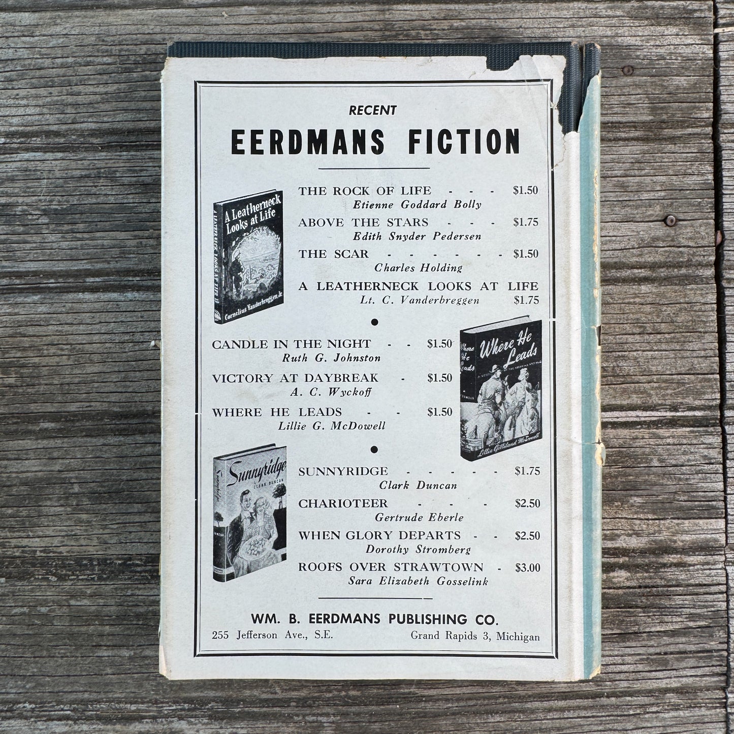 Above the Stars, Edith Snyder Pedersen, 1945, 2nd Printing 1946
