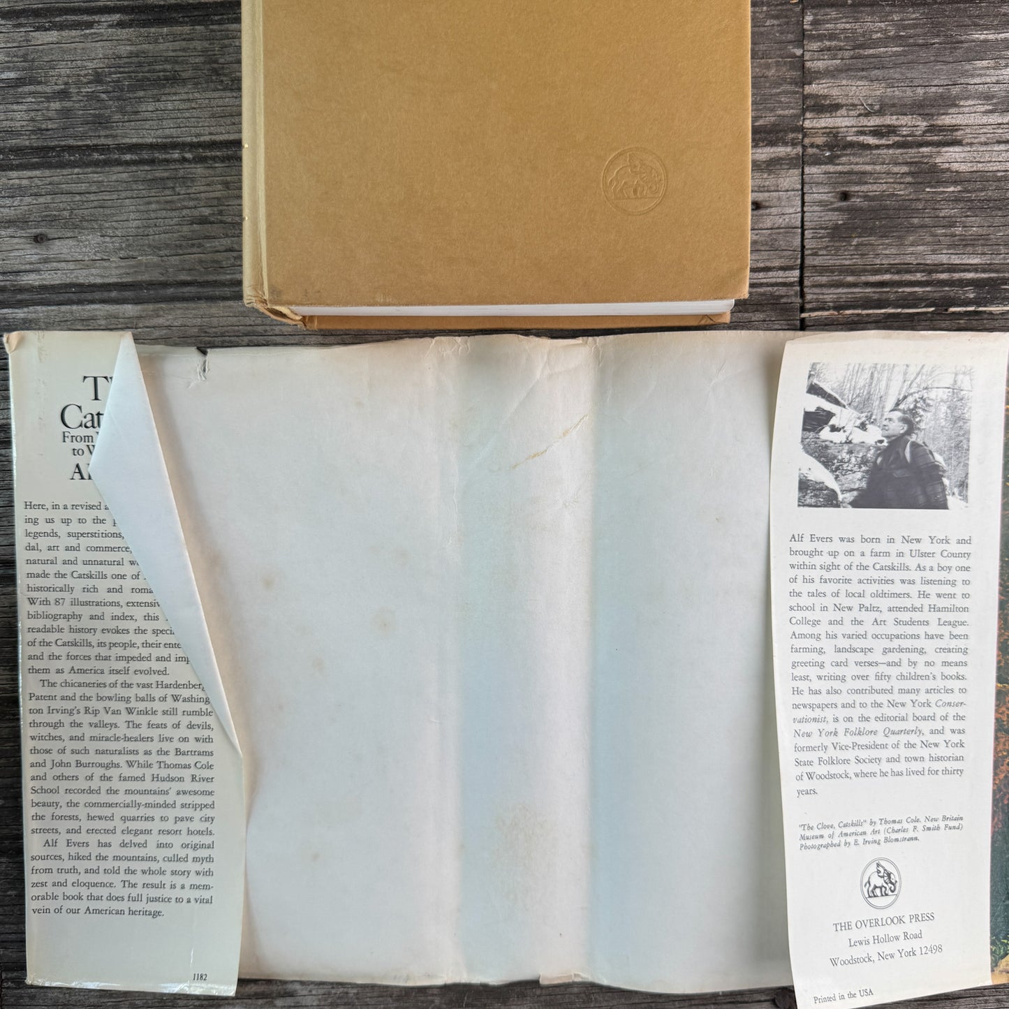 The Catskills: From Wilderness to Woodstock, Alf Evers, 1982