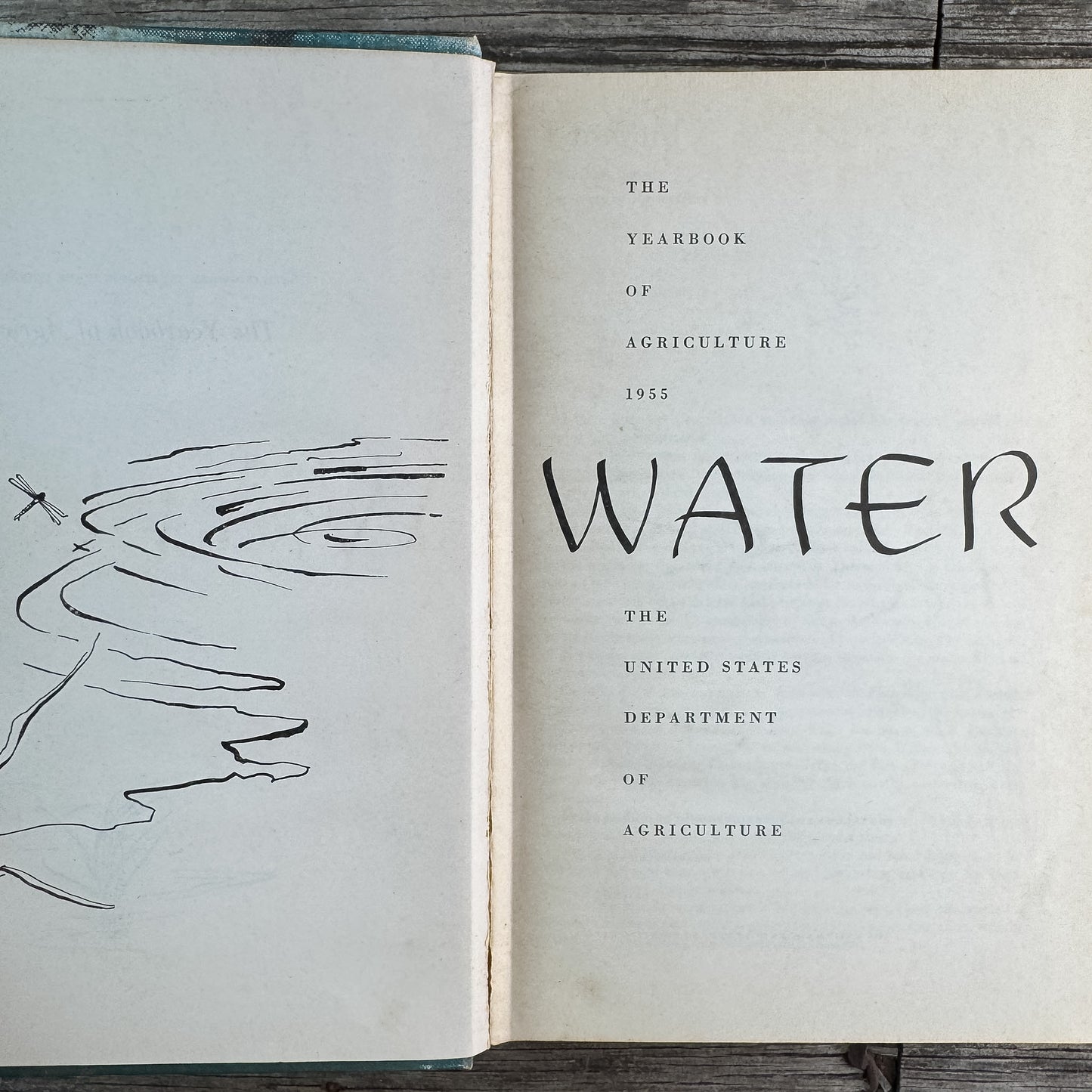 Water: The Yearbook of Agriculture, United States Department of Agriculture, 1955