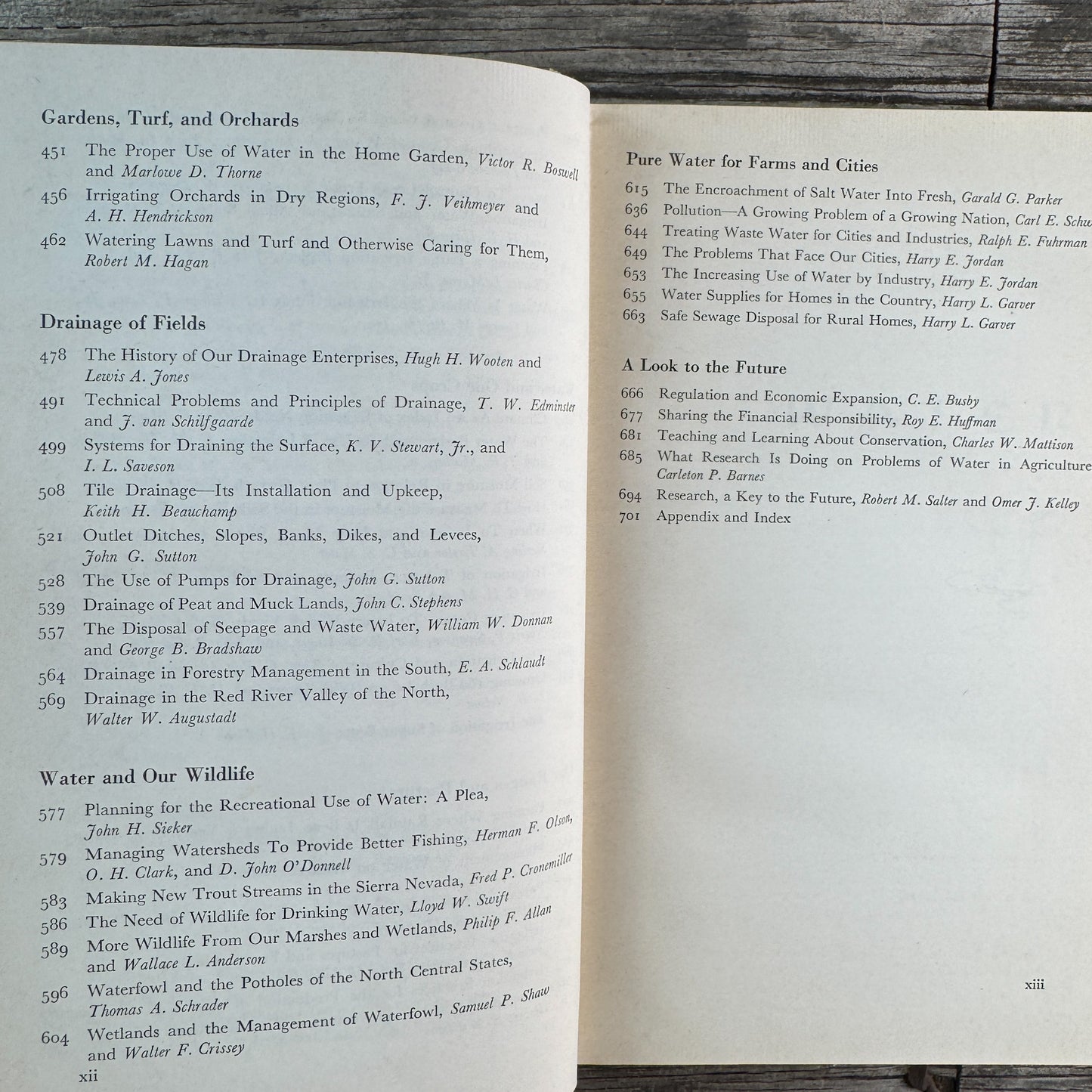 Water: The Yearbook of Agriculture, United States Department of Agriculture, 1955