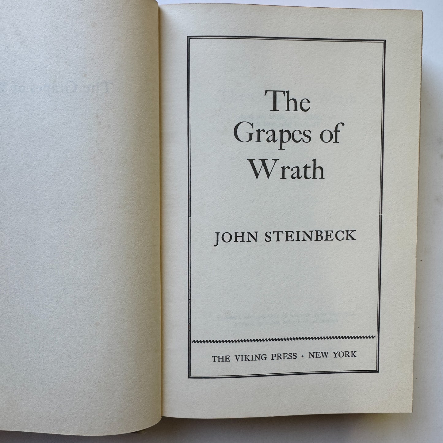 The Grapes of Wrath, John Steinbeck, 1967