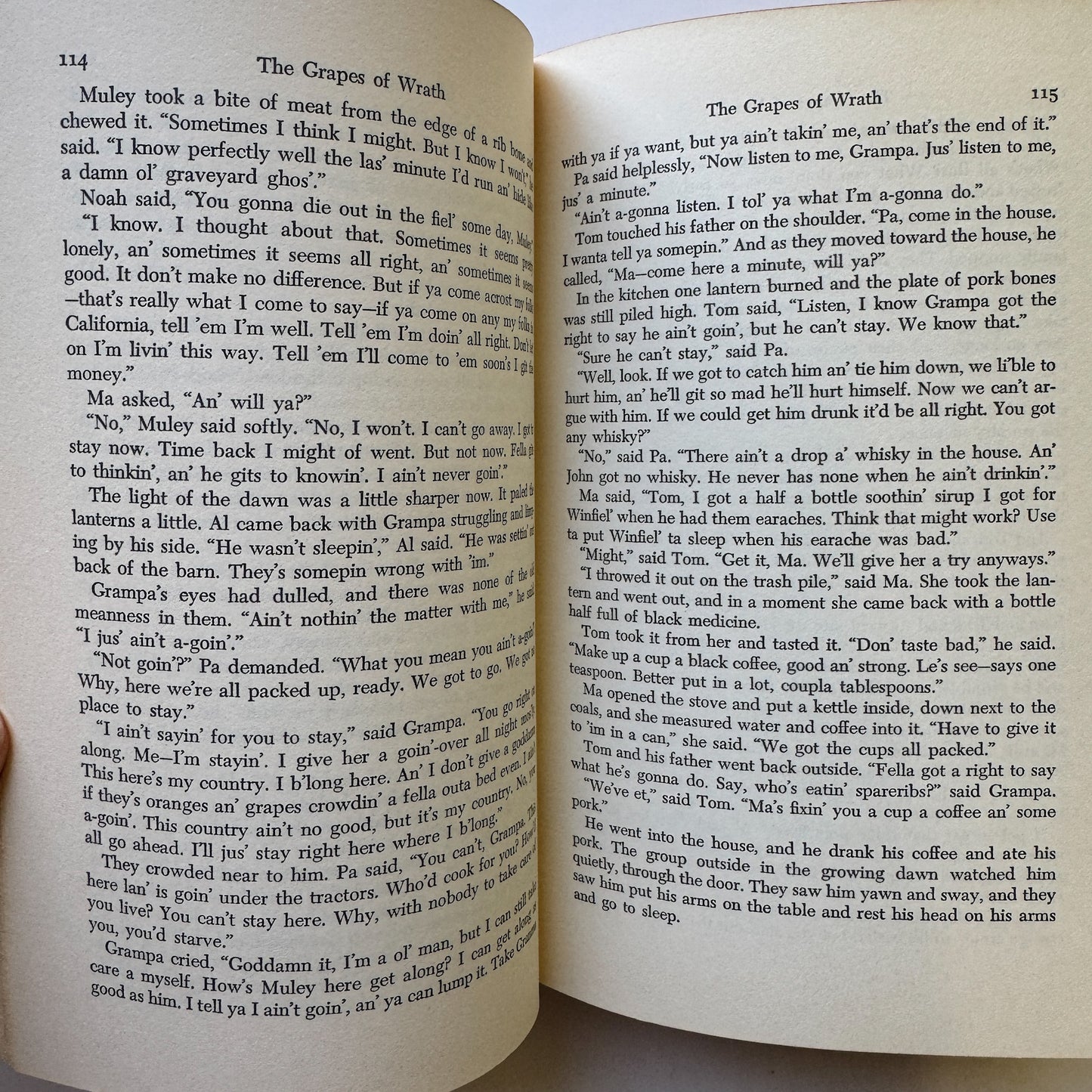 The Grapes of Wrath, John Steinbeck, 1967