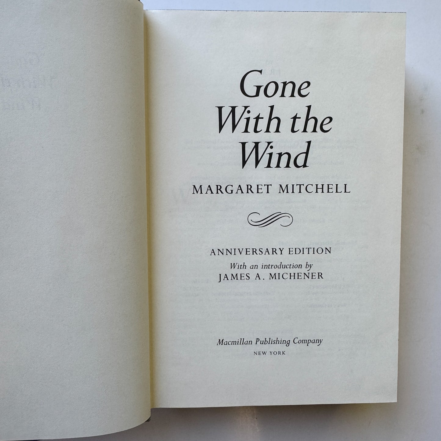 Gone With the Wind, Margaret Mitchell Anniversary Edition, 1975, Hardcover