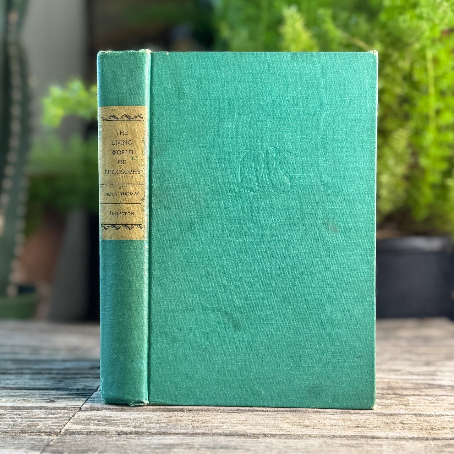 The Living World of Philosophy, Henry Thomas, 1946, First Edition