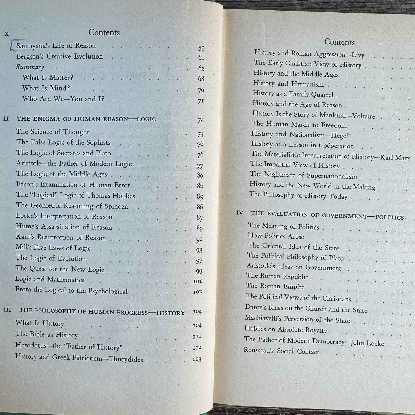 The Living World of Philosophy, Henry Thomas, 1946, First Edition