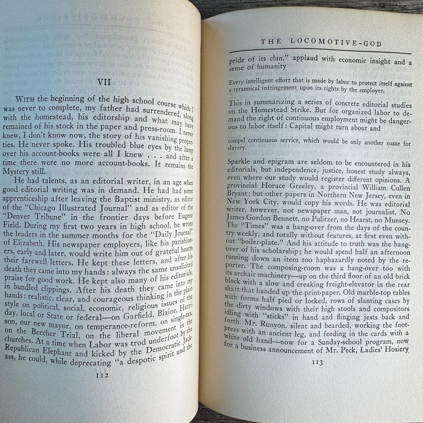 The Locomotive-God, William Ellery Leonard, 1927