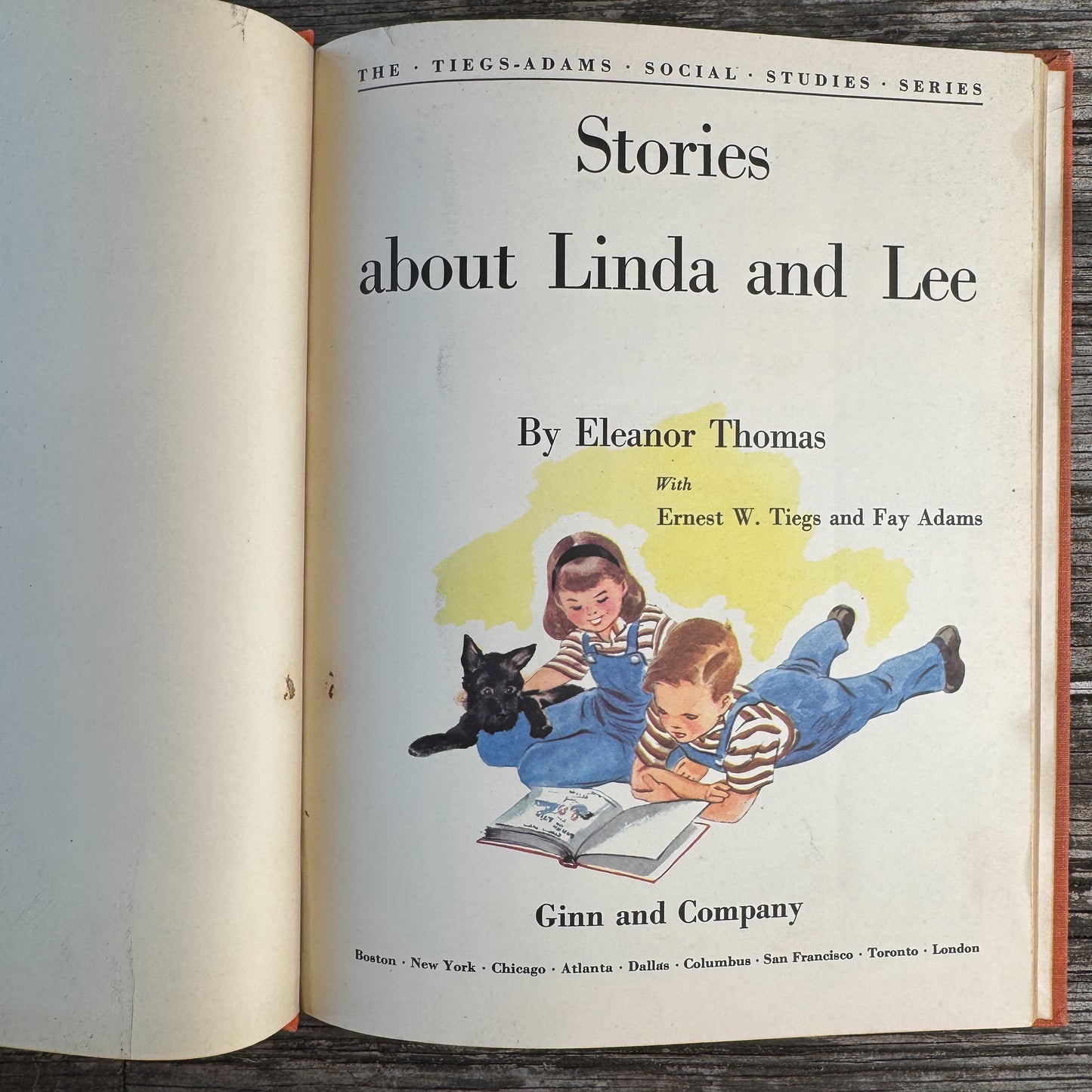 Stories About Linda and Lee, Ginn Reader, 1949
