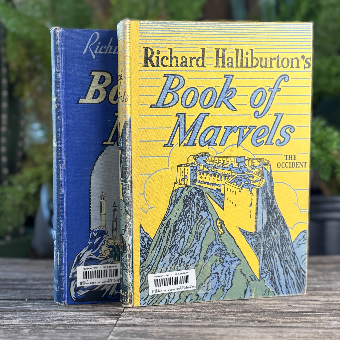 Richard Halliburton's Book of Marvels Set of 2