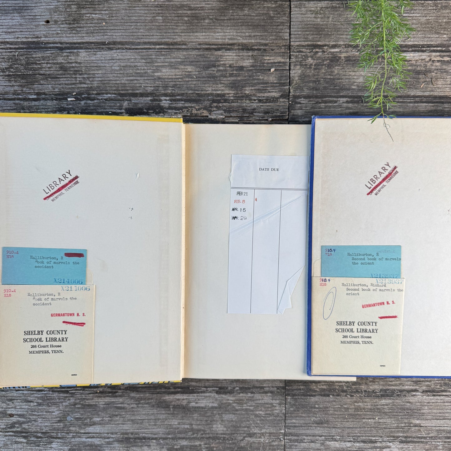 Richard Halliburton's Book of Marvels Set of 2