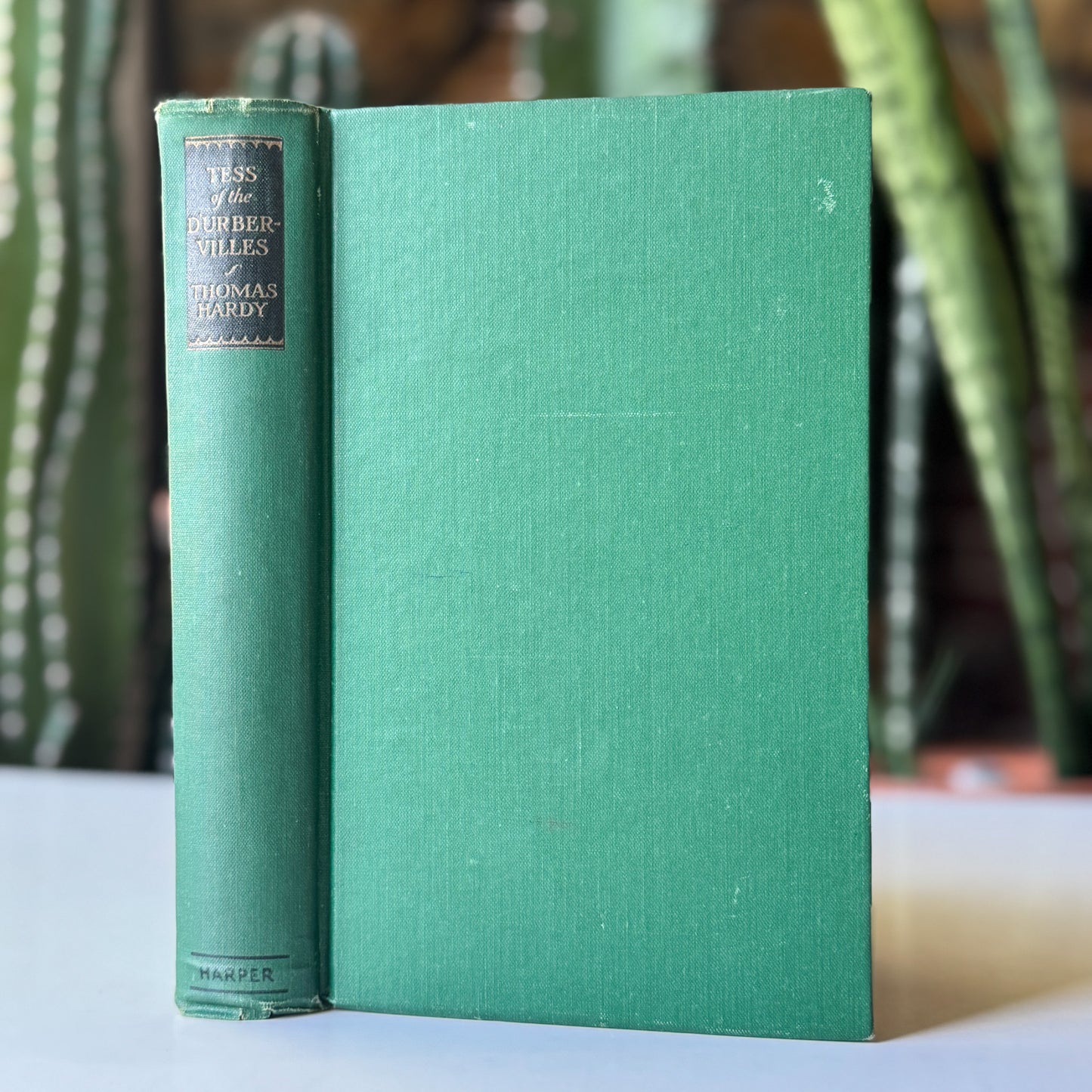 Tess Of the D'Urbervilles, Thomas Hardy, Harper's Modern Classics 1935 Green HC