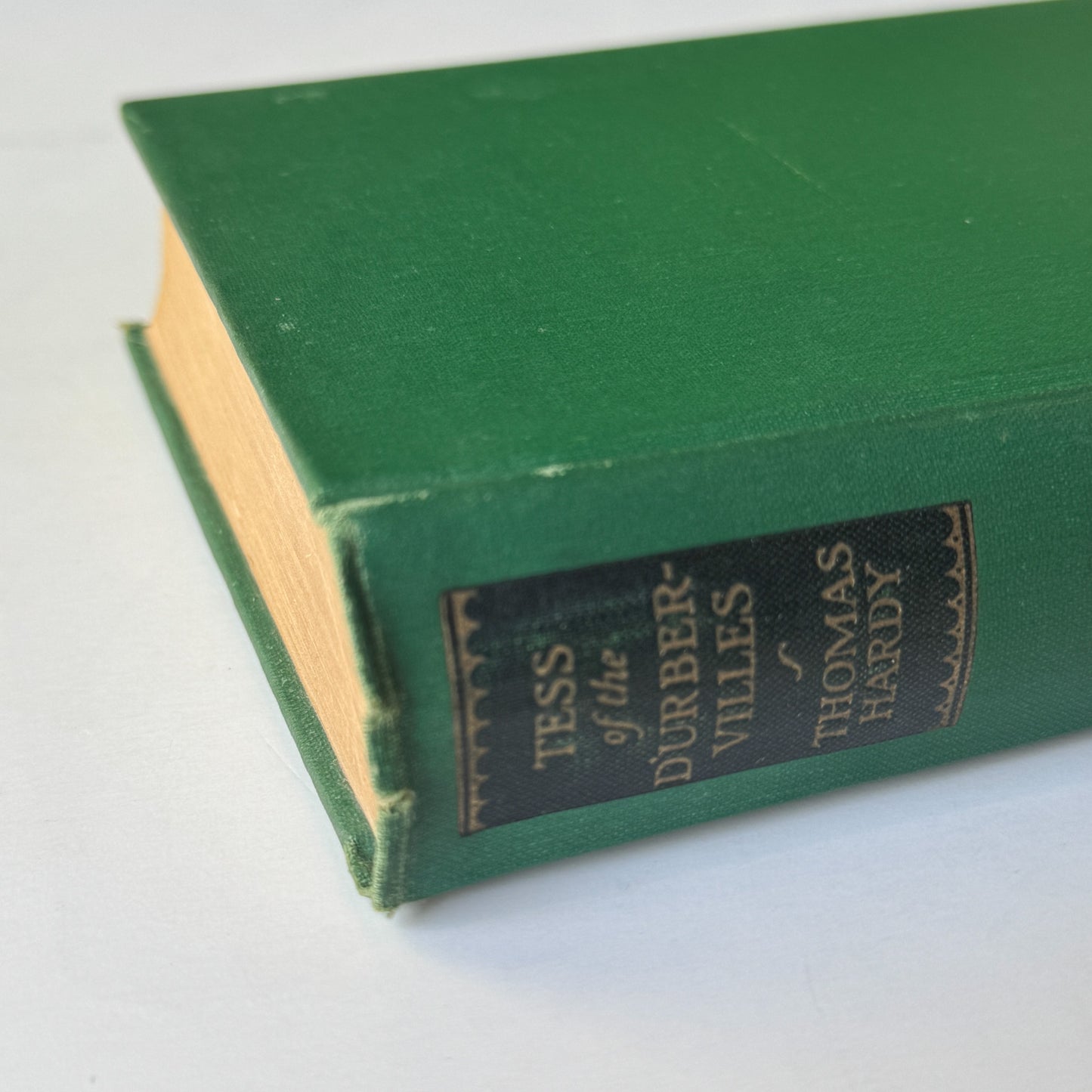 Tess Of the D'Urbervilles, Thomas Hardy, Harper's Modern Classics 1935 Green HC