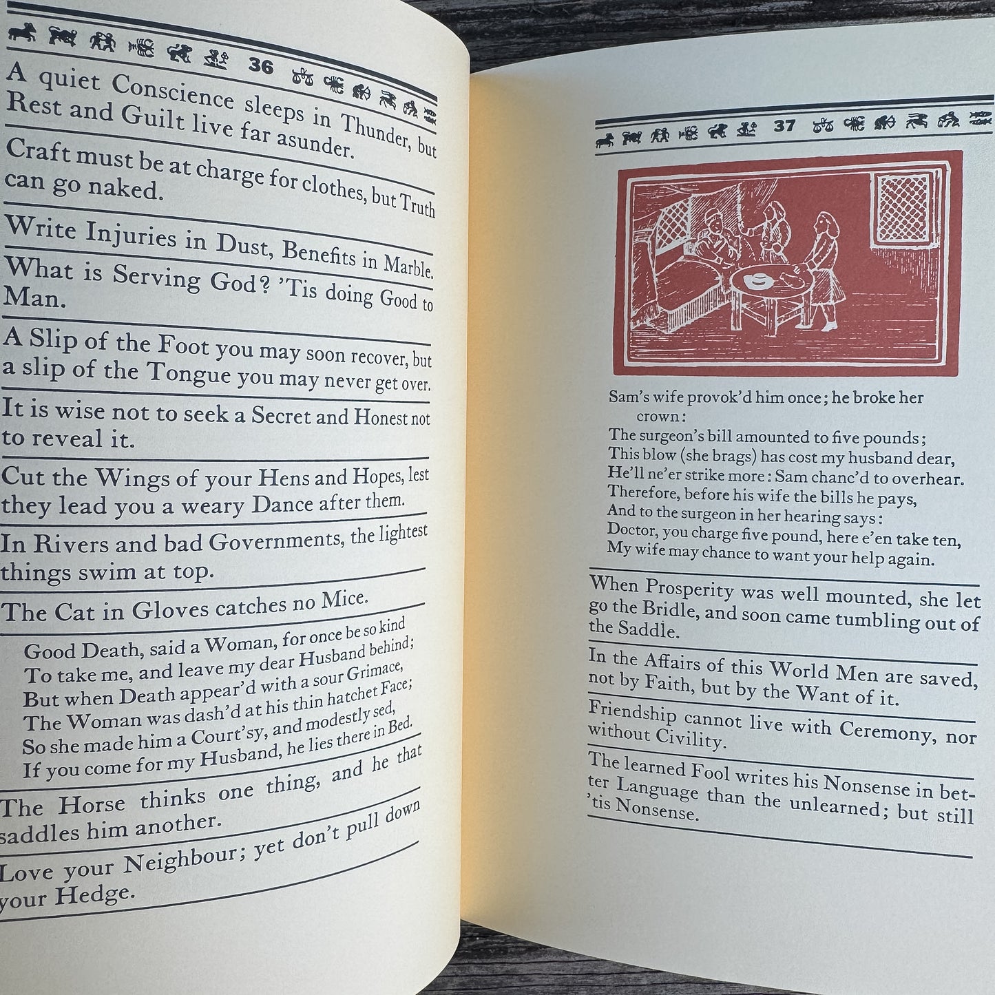 Poor Richard's Almanack, Benjamin Franklin, Peter Pauper Press Edition