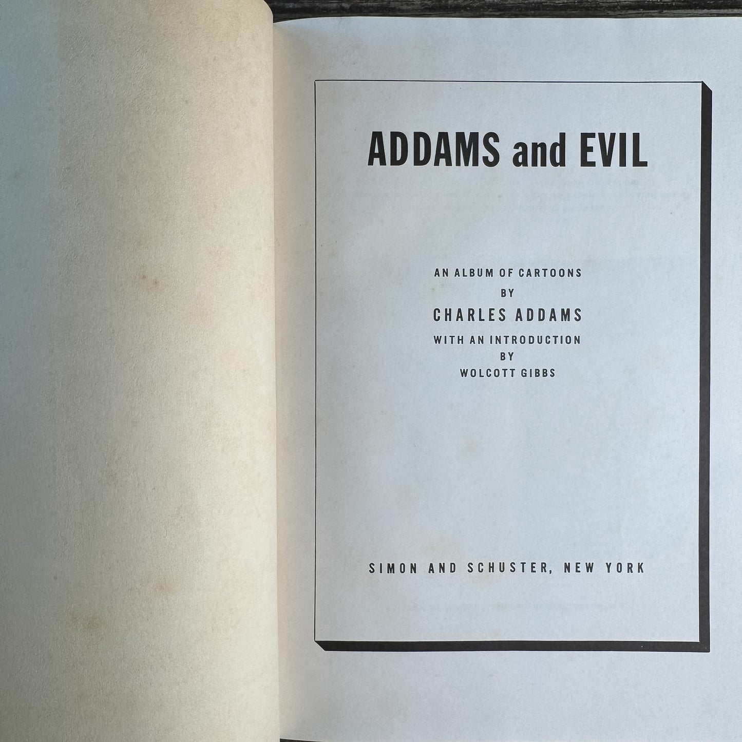 Addams and Evil, Chas Addams, 1947