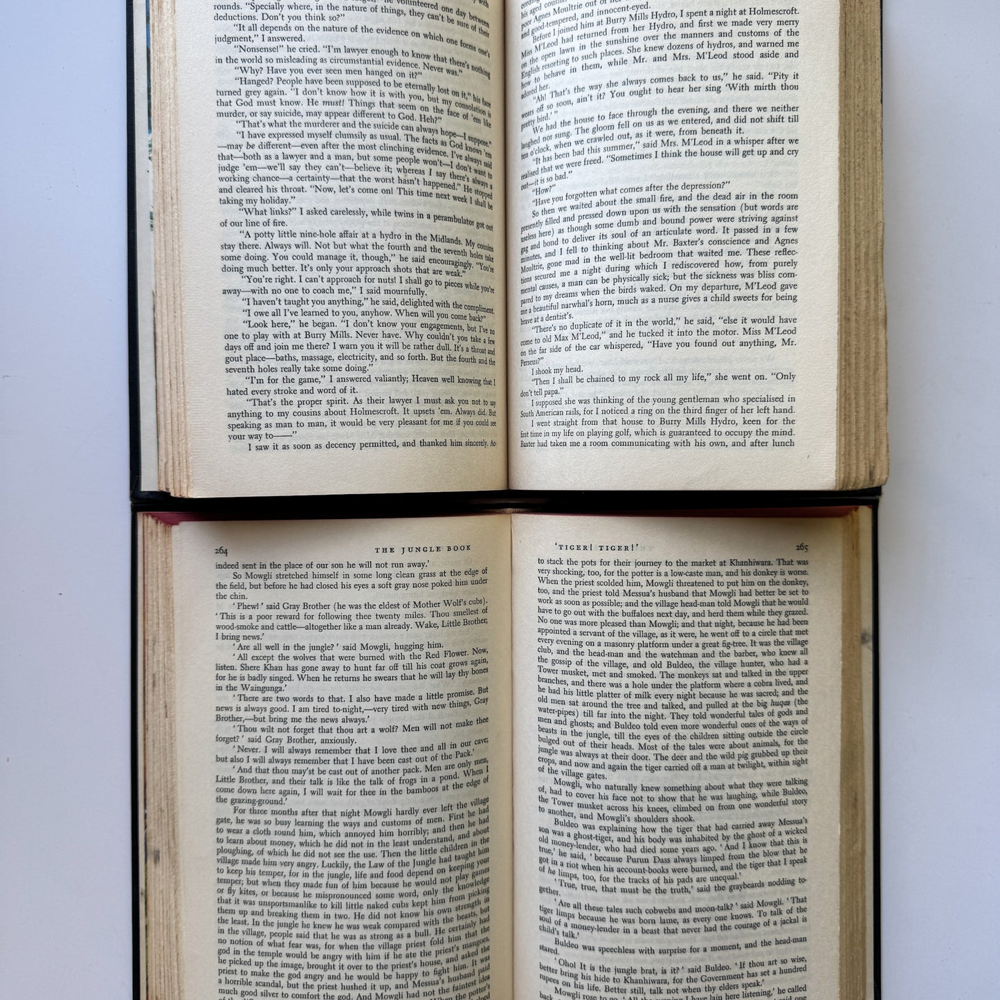 Kipling: A Selection of His Stories and Poems Two Volume Hardcover Set 1956