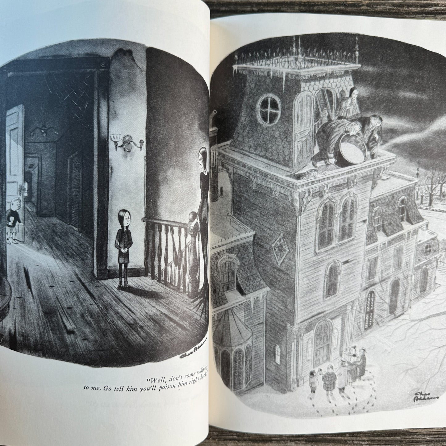 Addams and Evil, Chas Addams, 1947