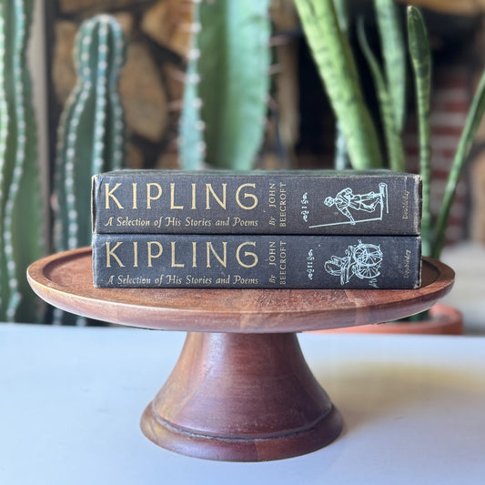 Kipling: A Selection of His Stories and Poems Two Volume Hardcover Set 1956