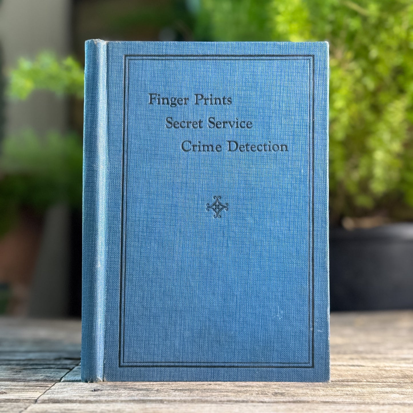 Finger Prints, Secret Service, Crime Detection, T.G. Cooke, 1930 Second Edition
