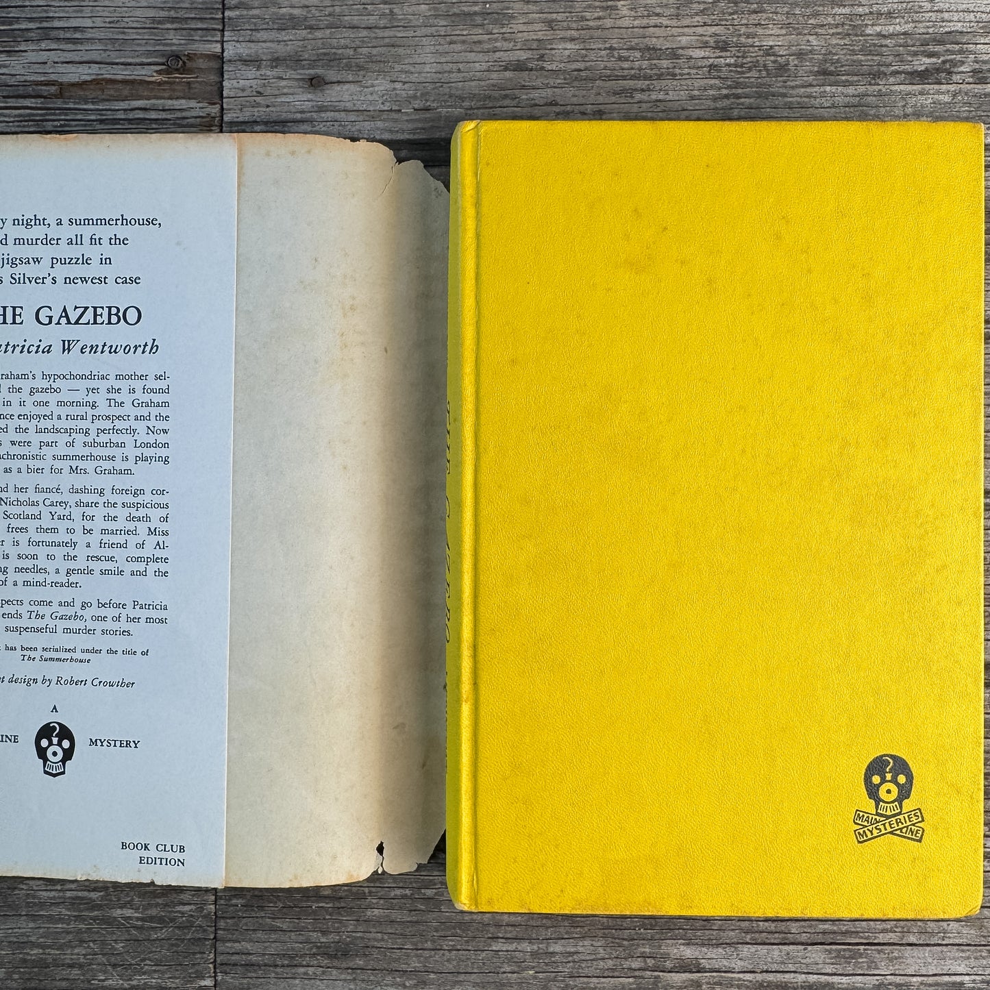 The Gazebo, Patricia Wentworth, 1955 Book Club Edition