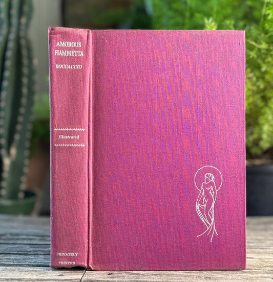Amorous Fiammetta, Giovanni Boccaccio, 1931 Rarity Press Edition