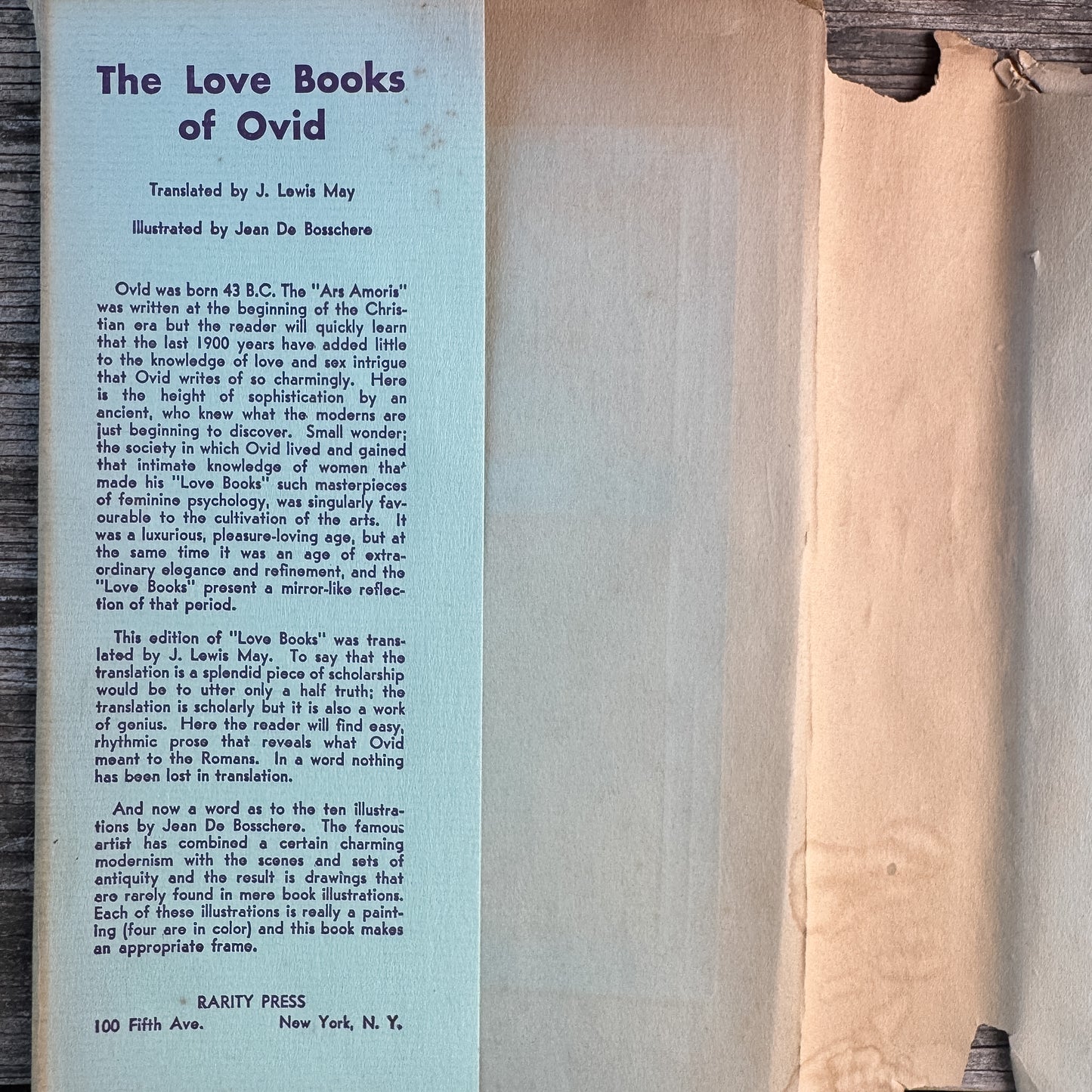 Amorous Fiammetta, Giovanni Boccaccio, 1931 Rarity Press Edition