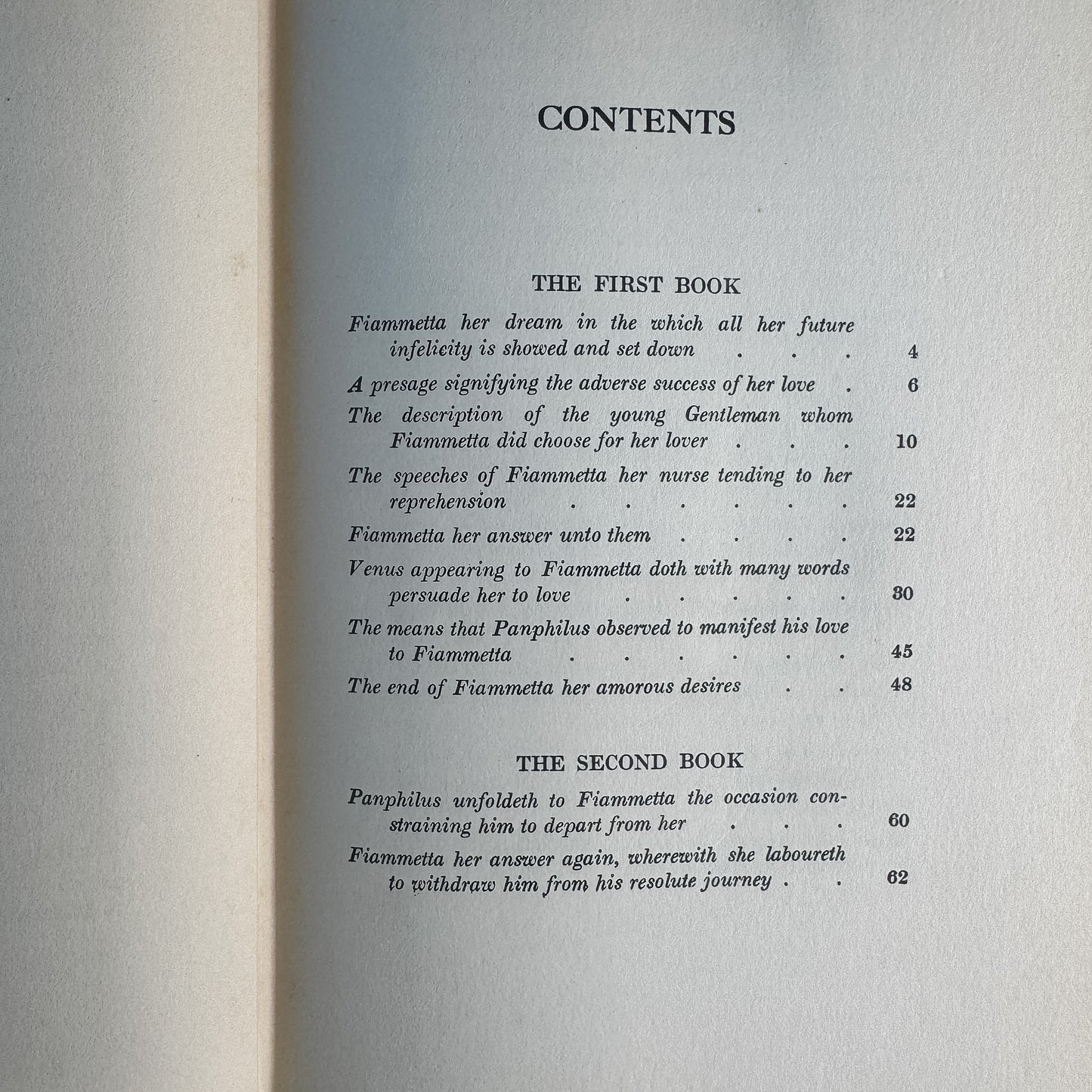 Amorous Fiammetta, Giovanni Boccaccio, 1931 Rarity Press Edition
