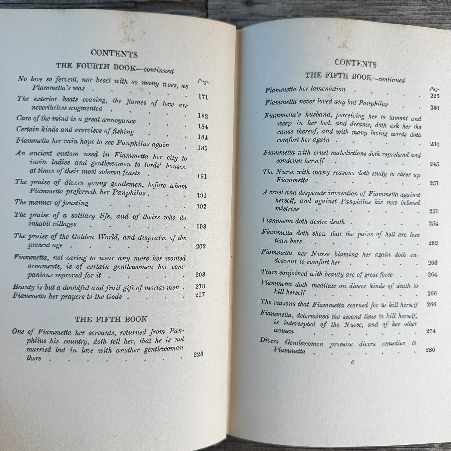 Amorous Fiammetta, Giovanni Boccaccio, 1931 Rarity Press Edition