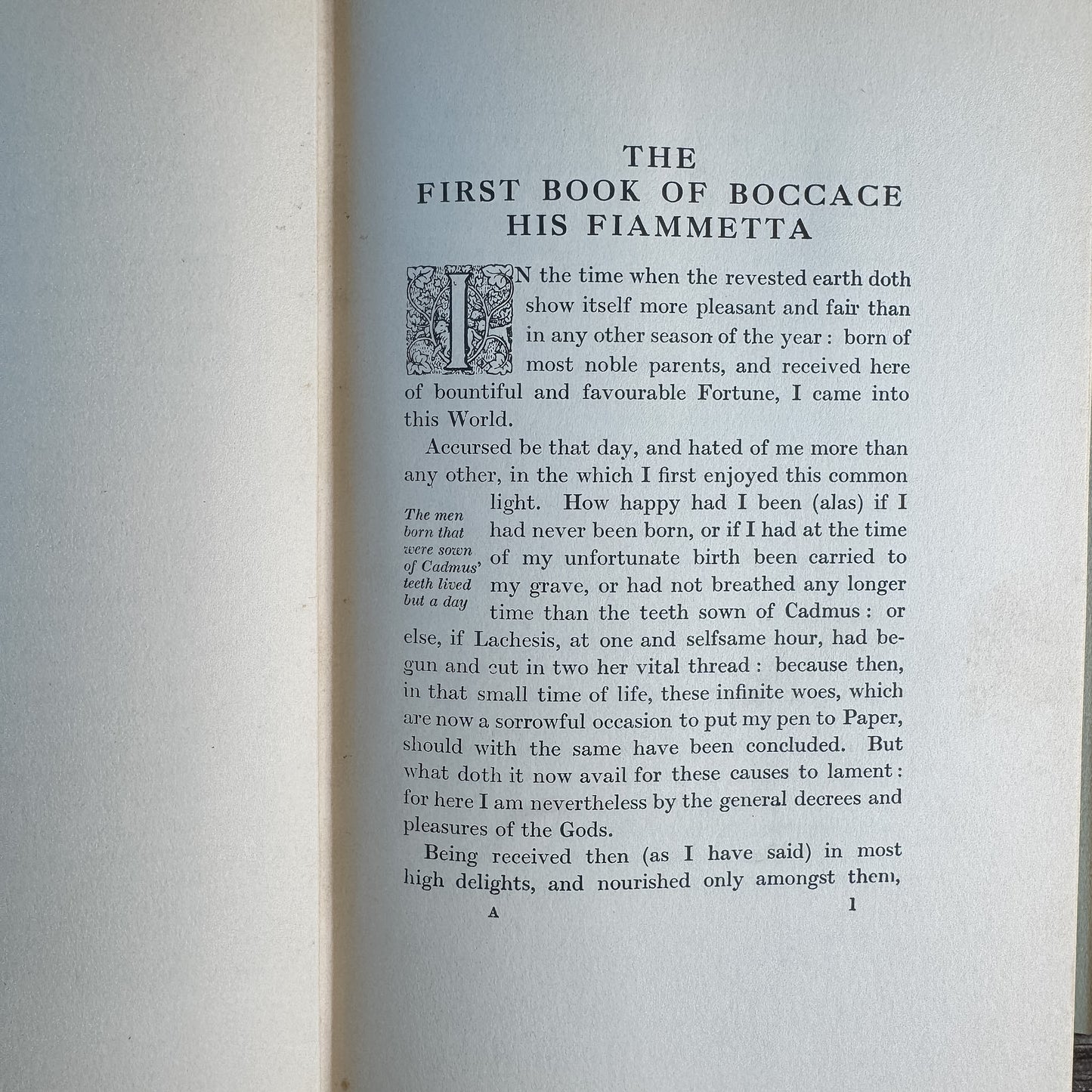 Amorous Fiammetta, Giovanni Boccaccio, 1931 Rarity Press Edition