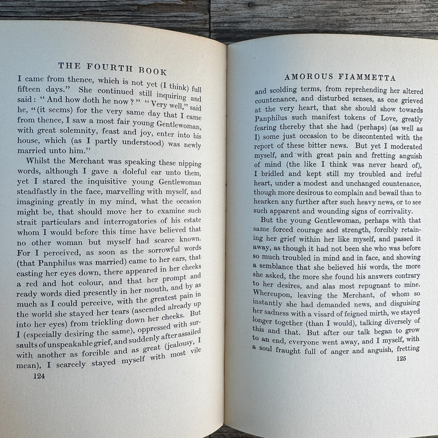 Amorous Fiammetta, Giovanni Boccaccio, 1931 Rarity Press Edition