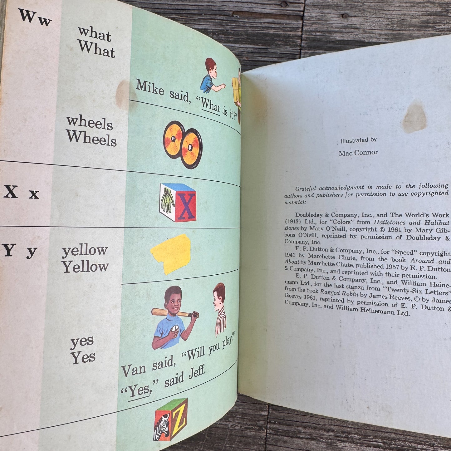 Things You See, Mae Knight Clark, Macmillan Reading Program, 1970