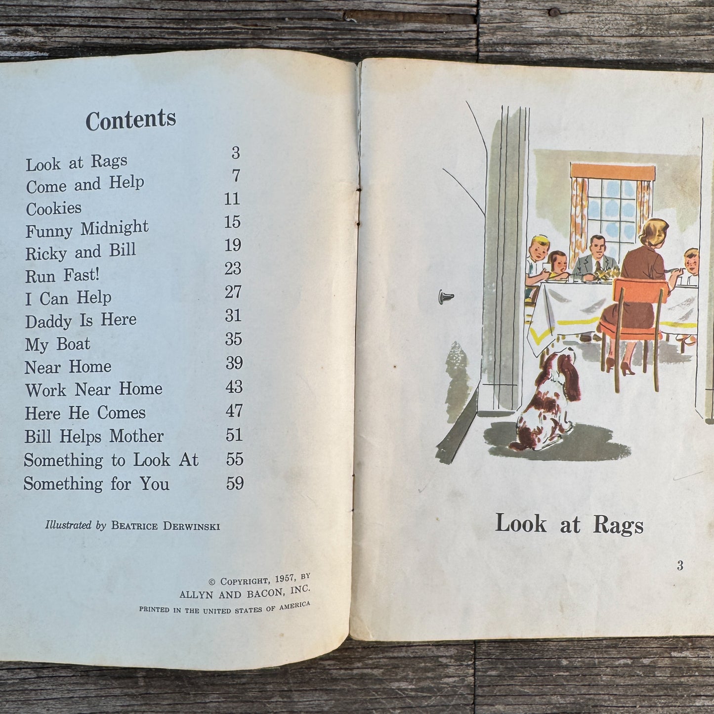 Here and Near, 1957 Paperback School Primer