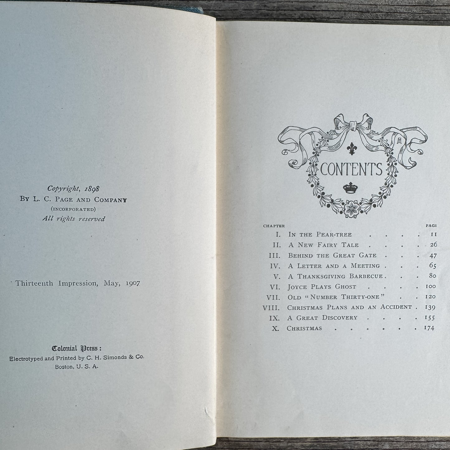 The Giant Scissors, Annie Fellows Johnston, 1907, 13th Impression