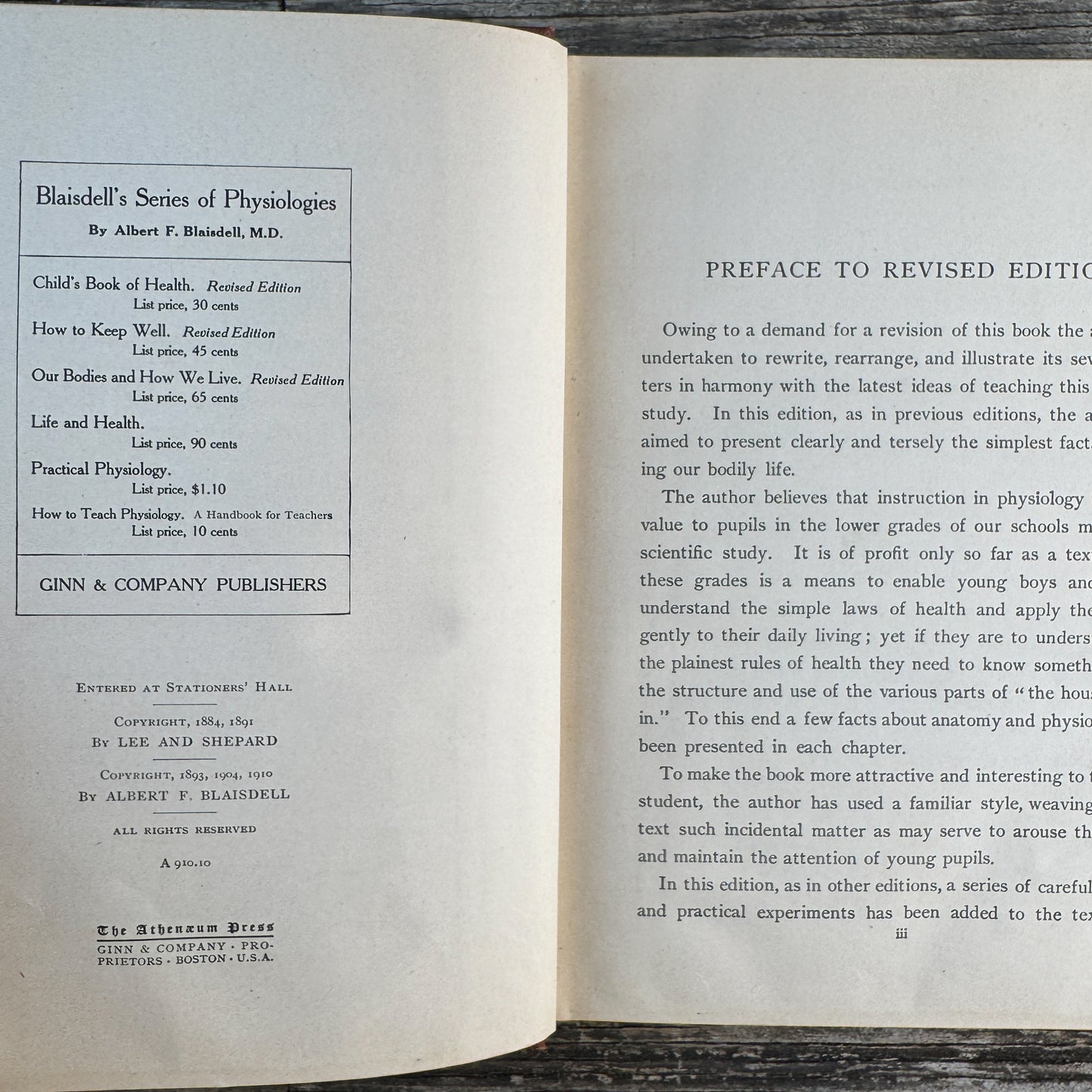 How to Keep Well, Revised Edition, Albert F. Blaisdell, M.D., 1910