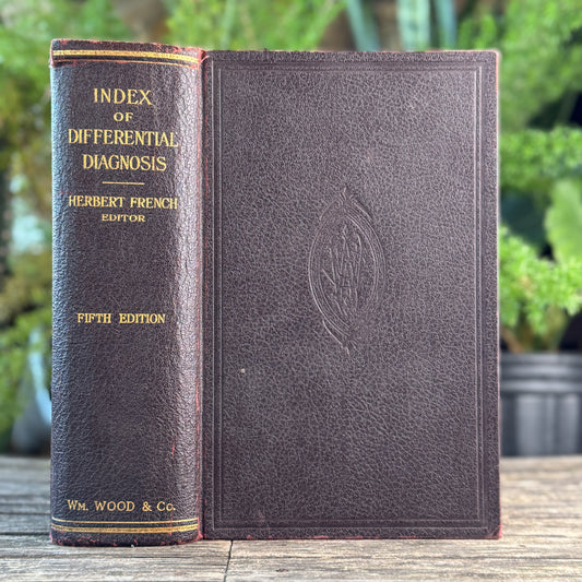 An Index of Differential Diagnosis of Main Symptoms, 1936