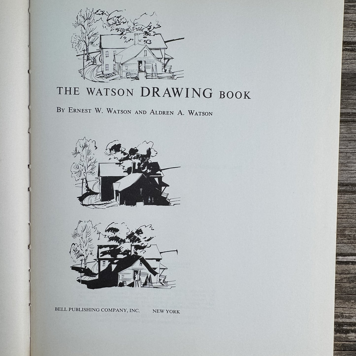 The Watson Drawing Book, Hardcover with Dust Jacket, 1962