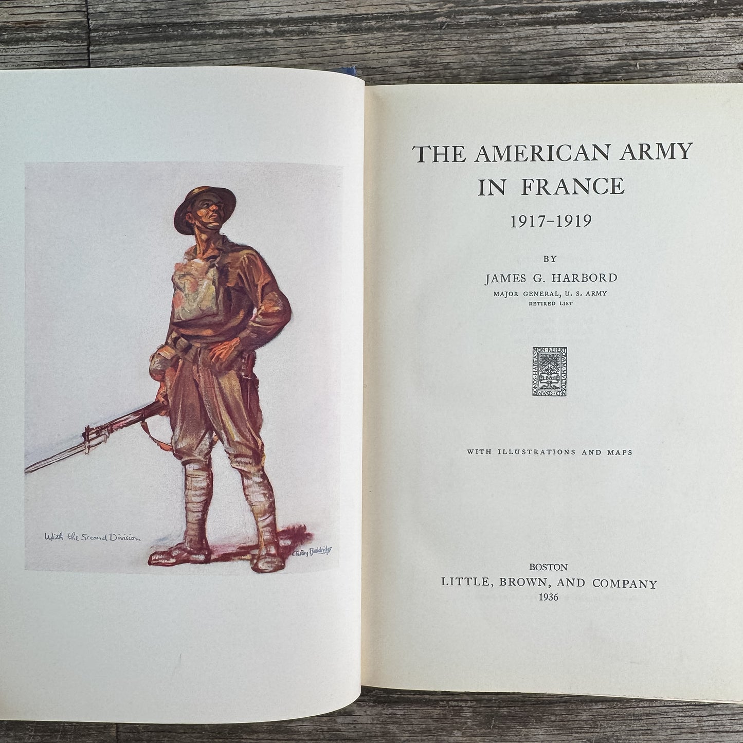 The American Army in France, James G. Harbord, 1936